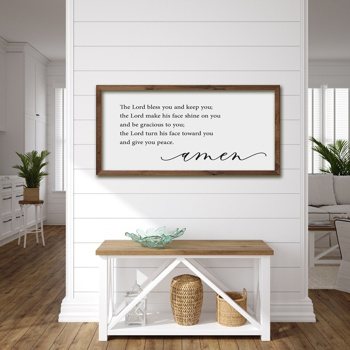 May The Lord Bless You And Keep You Scripture Art Print - Image 5