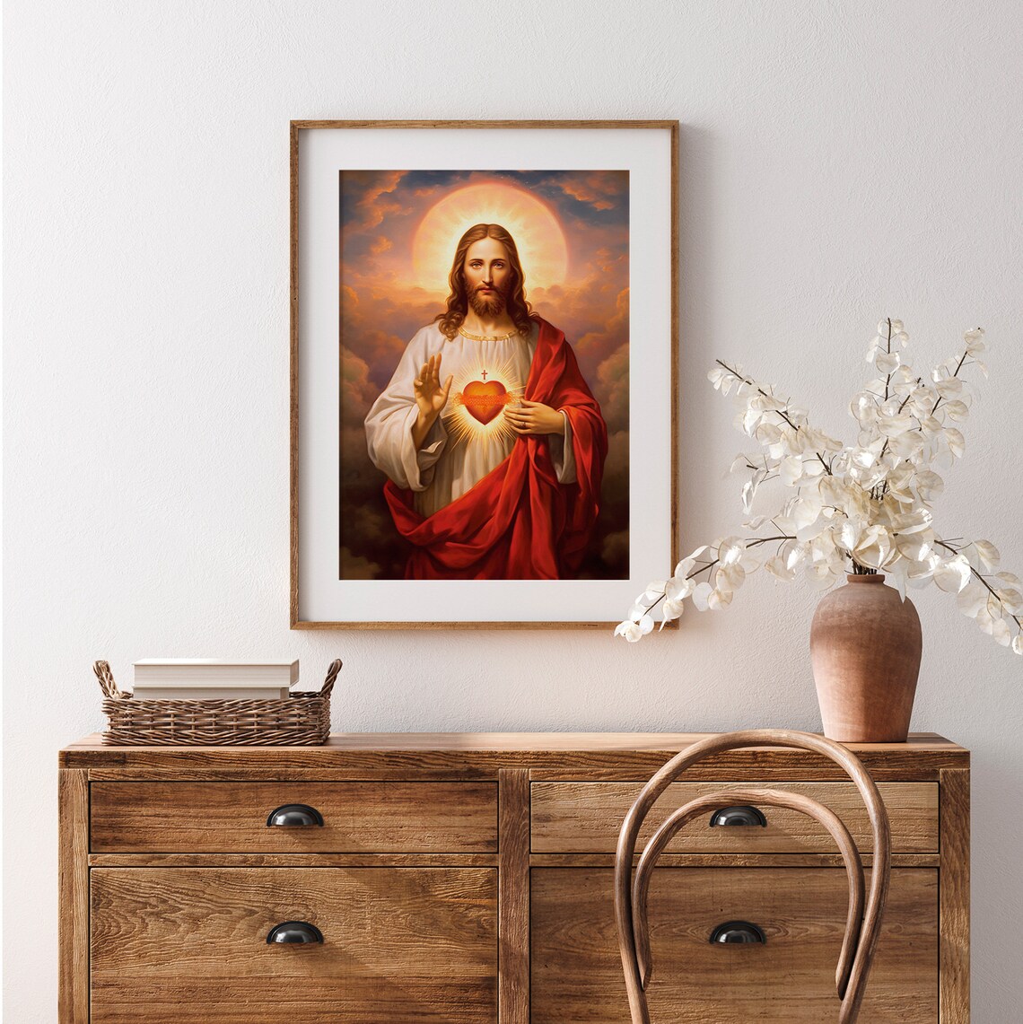 Jesus Christian Bible Verse Wall Art Poster - Image 3