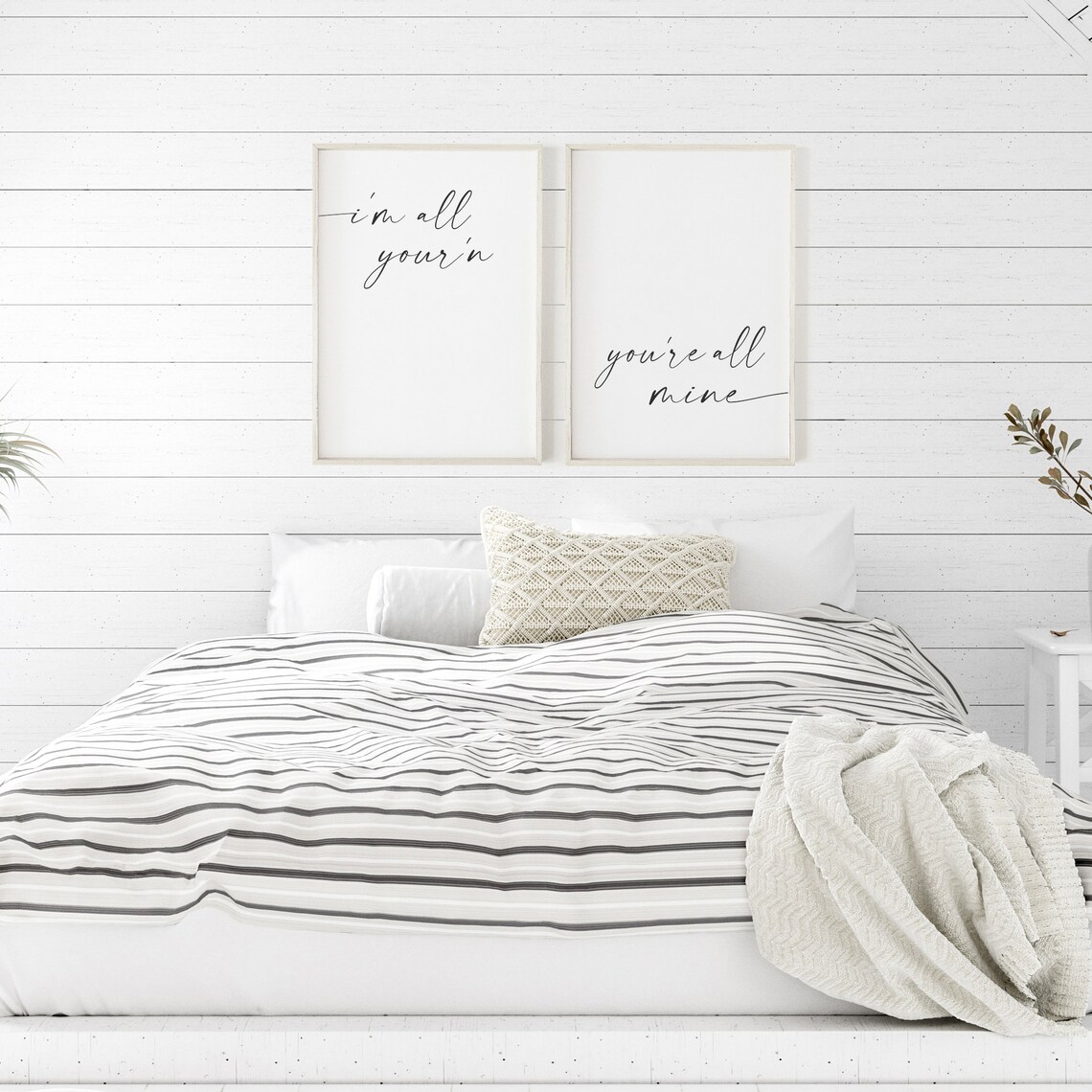 I'm All Yours, You're All Mine Quote Decor - Image 2