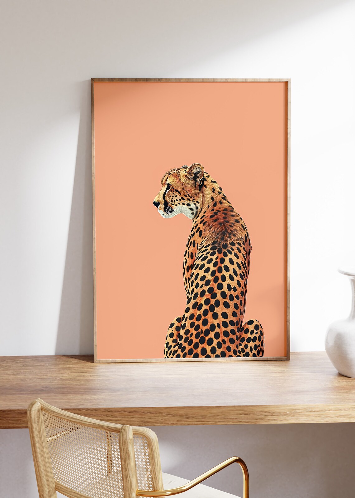 Cheetah Print, Boho Wild Animal Illustration - Image 5