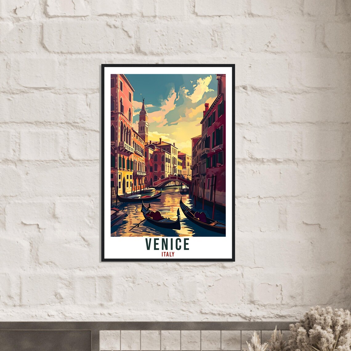 Venice Travel Poster, Italy Home Decor Art Print - Image 4