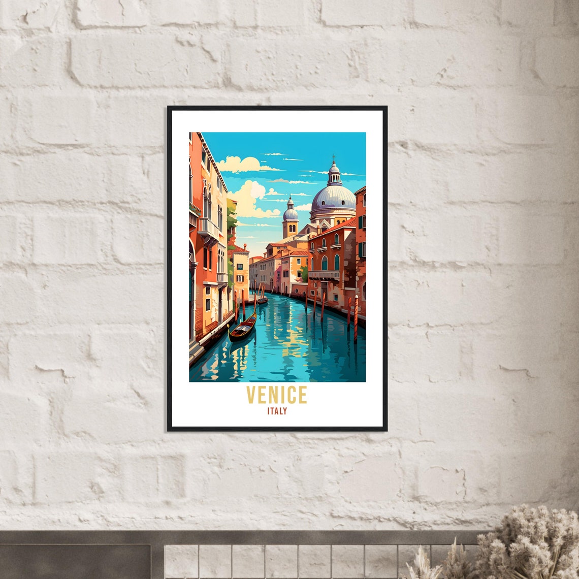Venice Travel Print Wall Art Venice Wall Hanging Italy Gift Venice Holiday Print Art Print Venice Travel Gift Travel Poster Venice City Art - Image 2