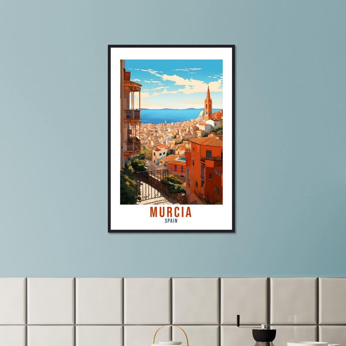 Murcia Vintage Travel Poster, Spain Wall Art - Image 2
