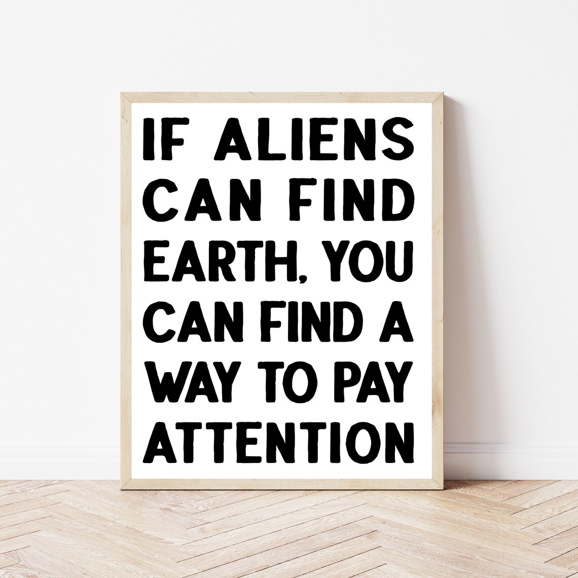 Middle School Classroom Funny Decor Math Class Art Print