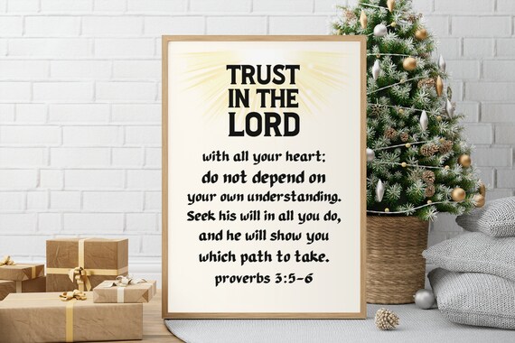 Proverbs 356 Print Christian Spiritual Prints Quote Affordable Religious Gift Religious Art Decor