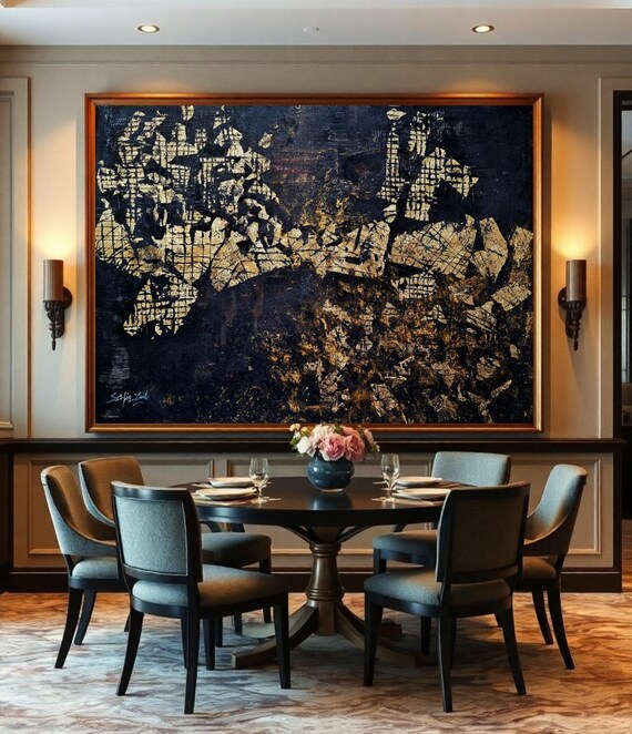 Abstract Painting Large Modern Wall Art Oil Painting Textured Wall Art Original Painting Painting House Warming Gifts