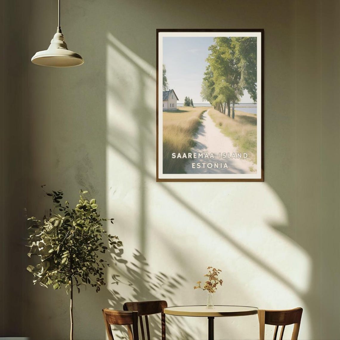 Saaremaa Island Estonia Poster Estonian Nature Wall Art Baltic Sea Coastal Landscape Home Art Saaremaa Print Europe Beach Island Decor - Image 2