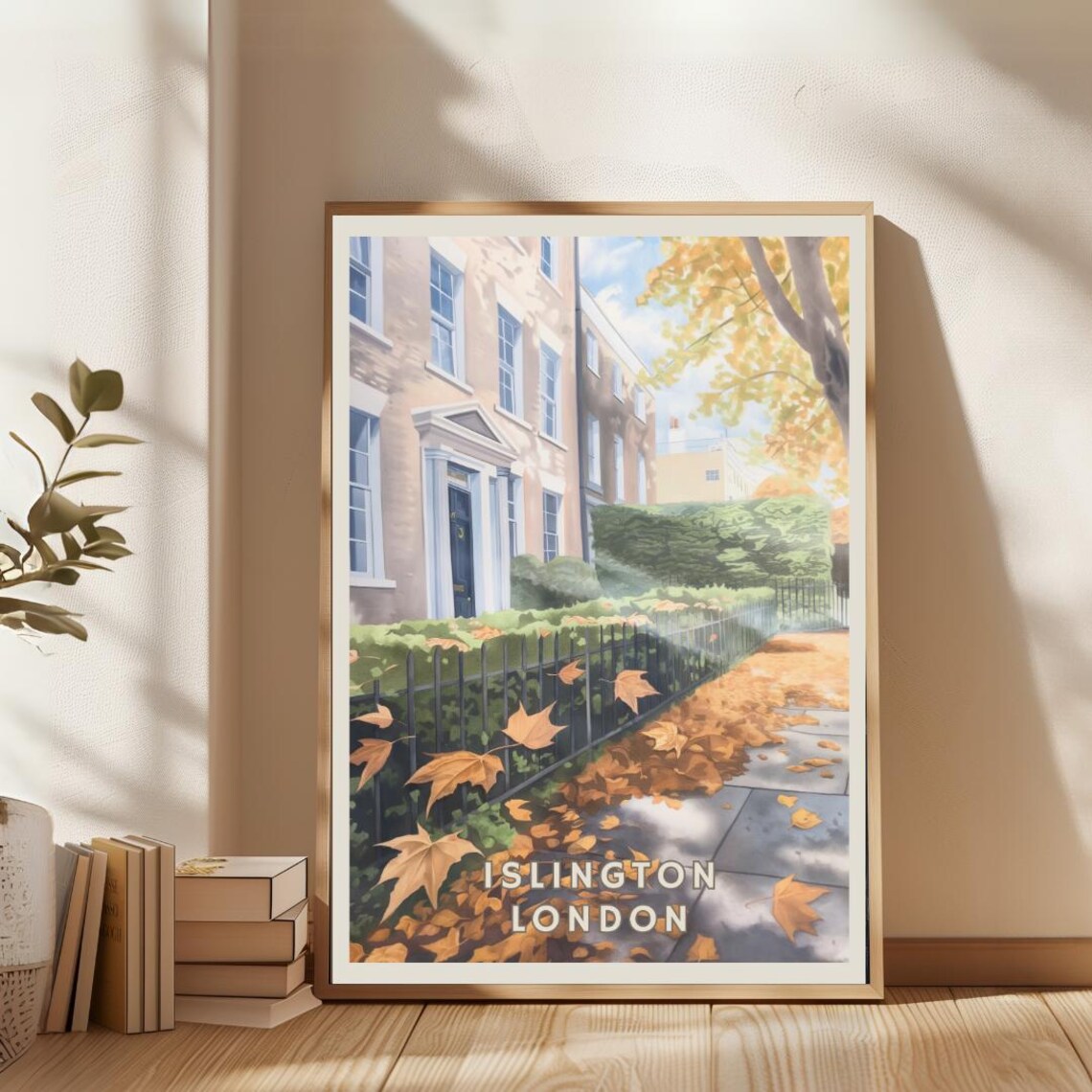 Islington London Poster, Modern Urban Decor - Image 2