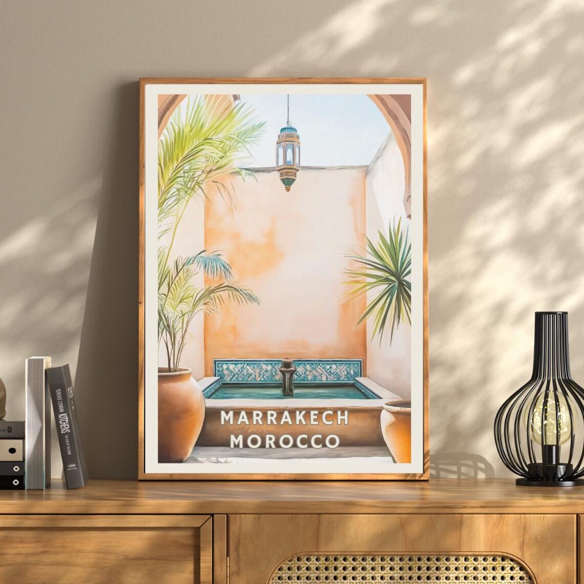 Marrakech Morocco Poster, Traditional North African Decor - Image 3