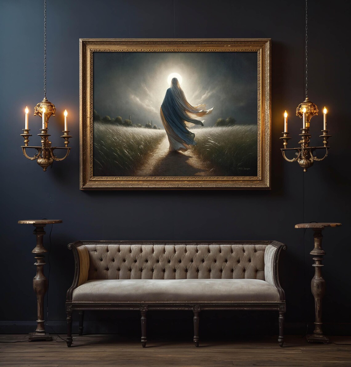 Blessed Virgin Mary Catholic Marian Art Print - Image 6