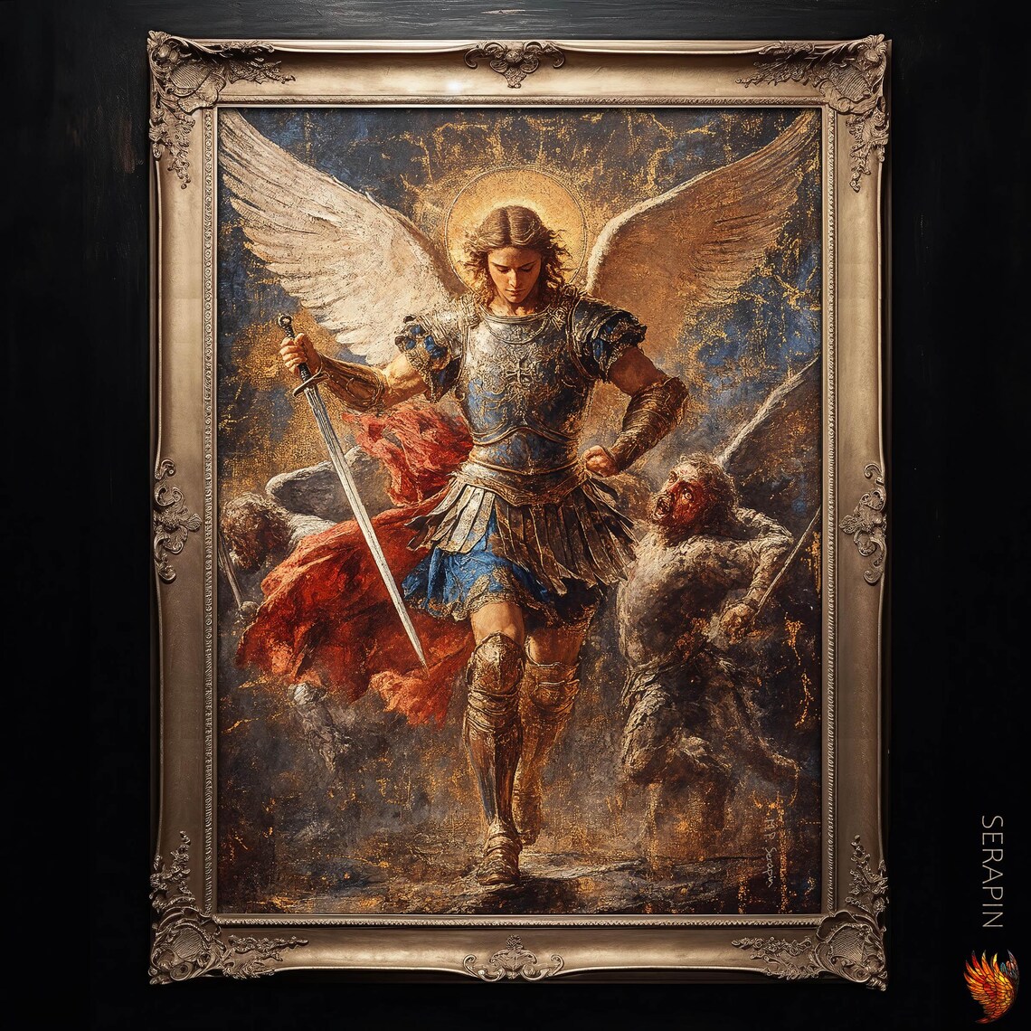 Saint Michael the Archangel Catholic Art Print