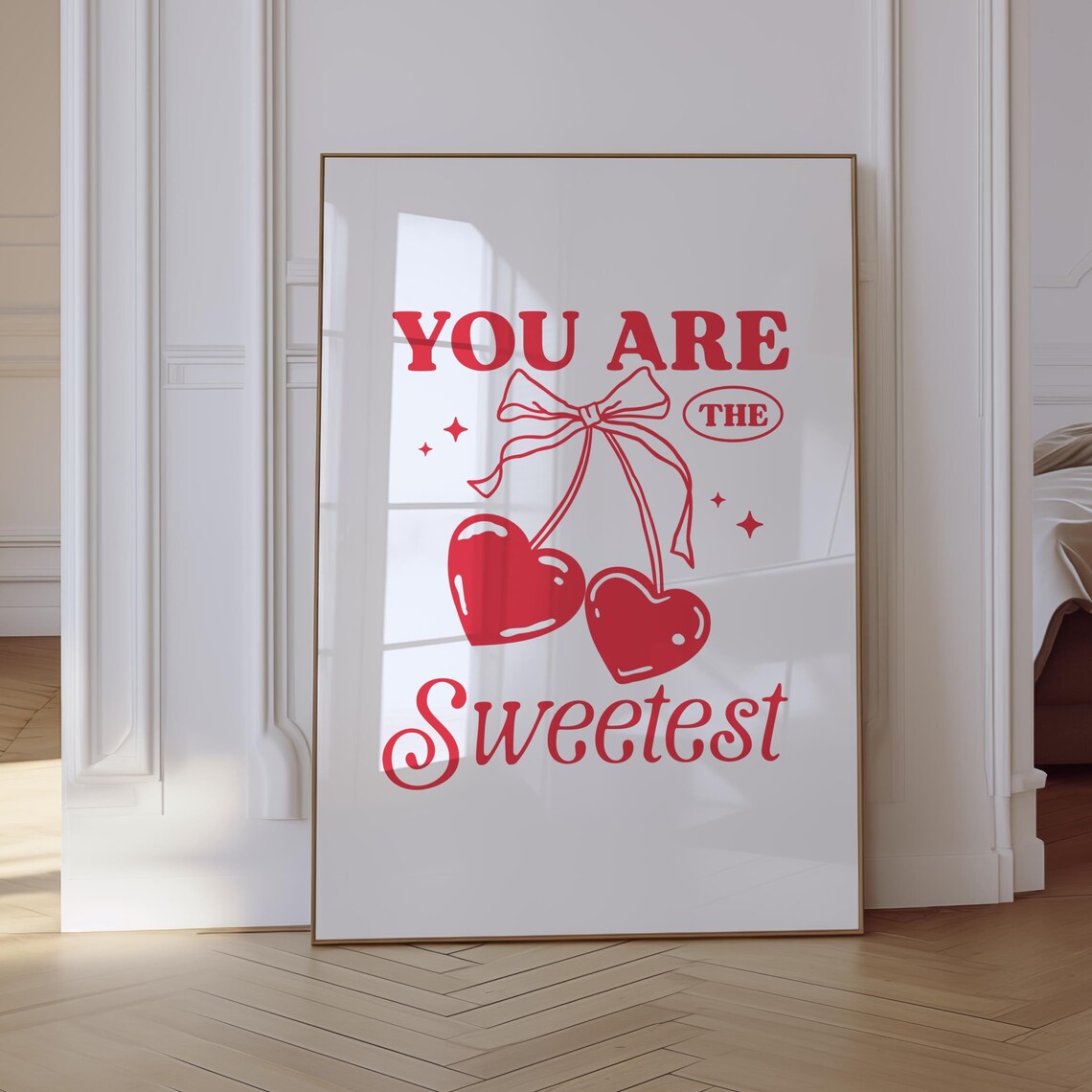 You Are The Sweetest Cherry Coquette Poster - Image 2