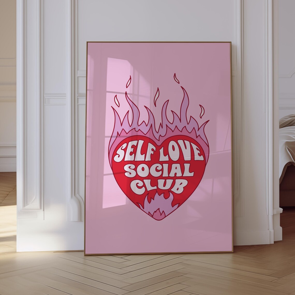 Self Love Social Club Mental Health Poster - Image 2