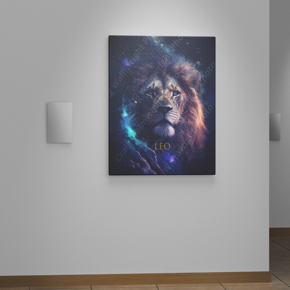Leo Print Astrology Art Zodiac Wall Decor Horoscope Illustration Constellation Artwork Astrology Gift Star Sign Print - Image 4