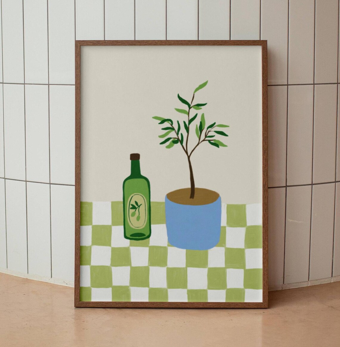 Olive Oil Olive Tree Christian Scripture Art Print - Image 3