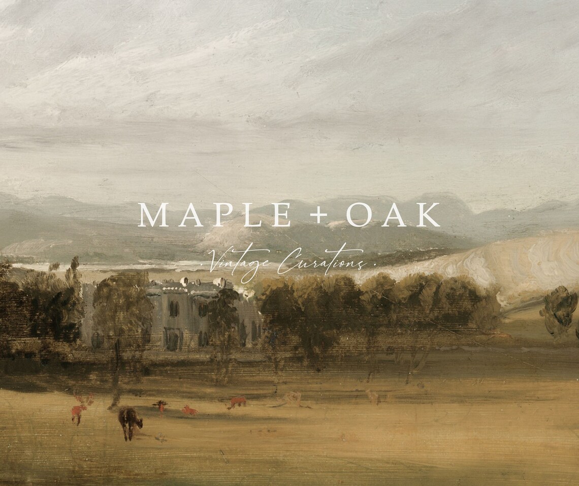 Leighton Hall Vintage English Countryside Art Print - Image 2