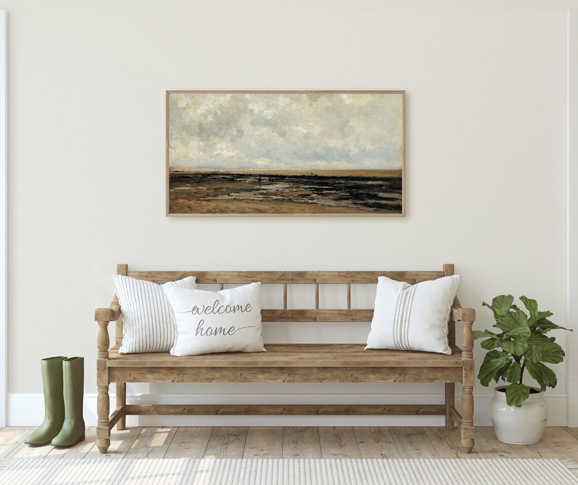 Vintage Landscape - Abstract Modern Art Print - Image 3