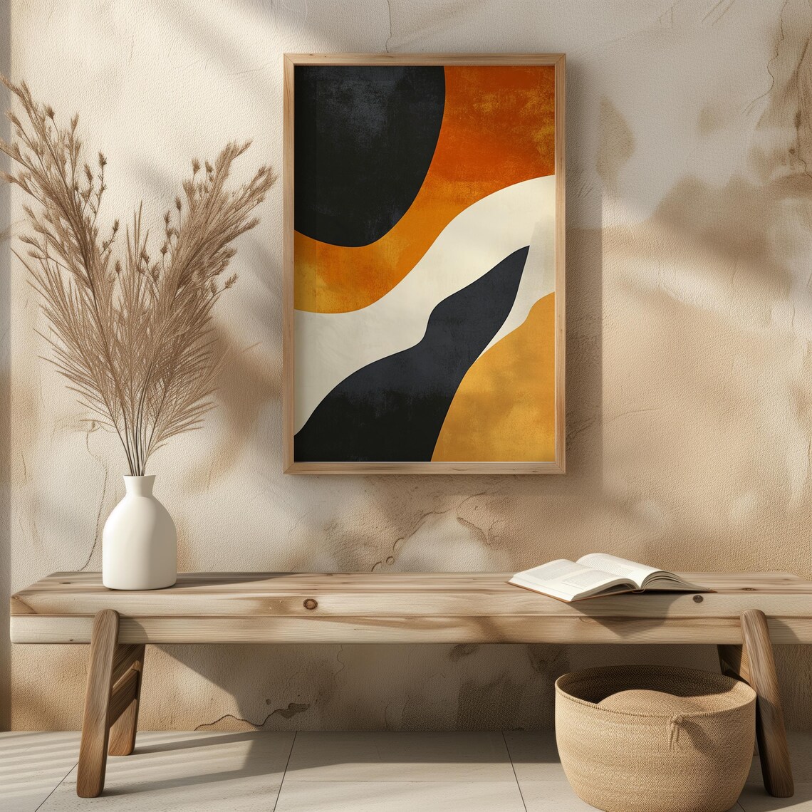Minimalist Abstract Fluid Background Art - Image 6