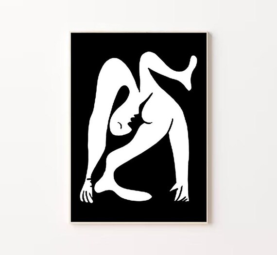 Picasso Art Print Black And White Matisse Instant Art Print Picasso Kiss Print Picasso Art Minimal Art Print Picasso Poster