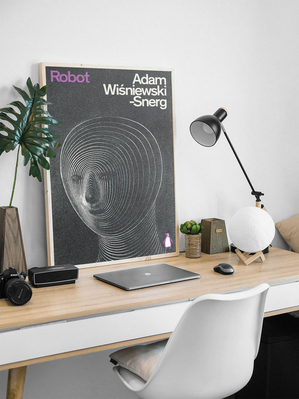 Book Cover Art Print Book Cover Poster Robot Adam Wisniewski Snerg Print Art Print Book Cover Poster Book Cover Vintage Book Cover Art - Image 3
