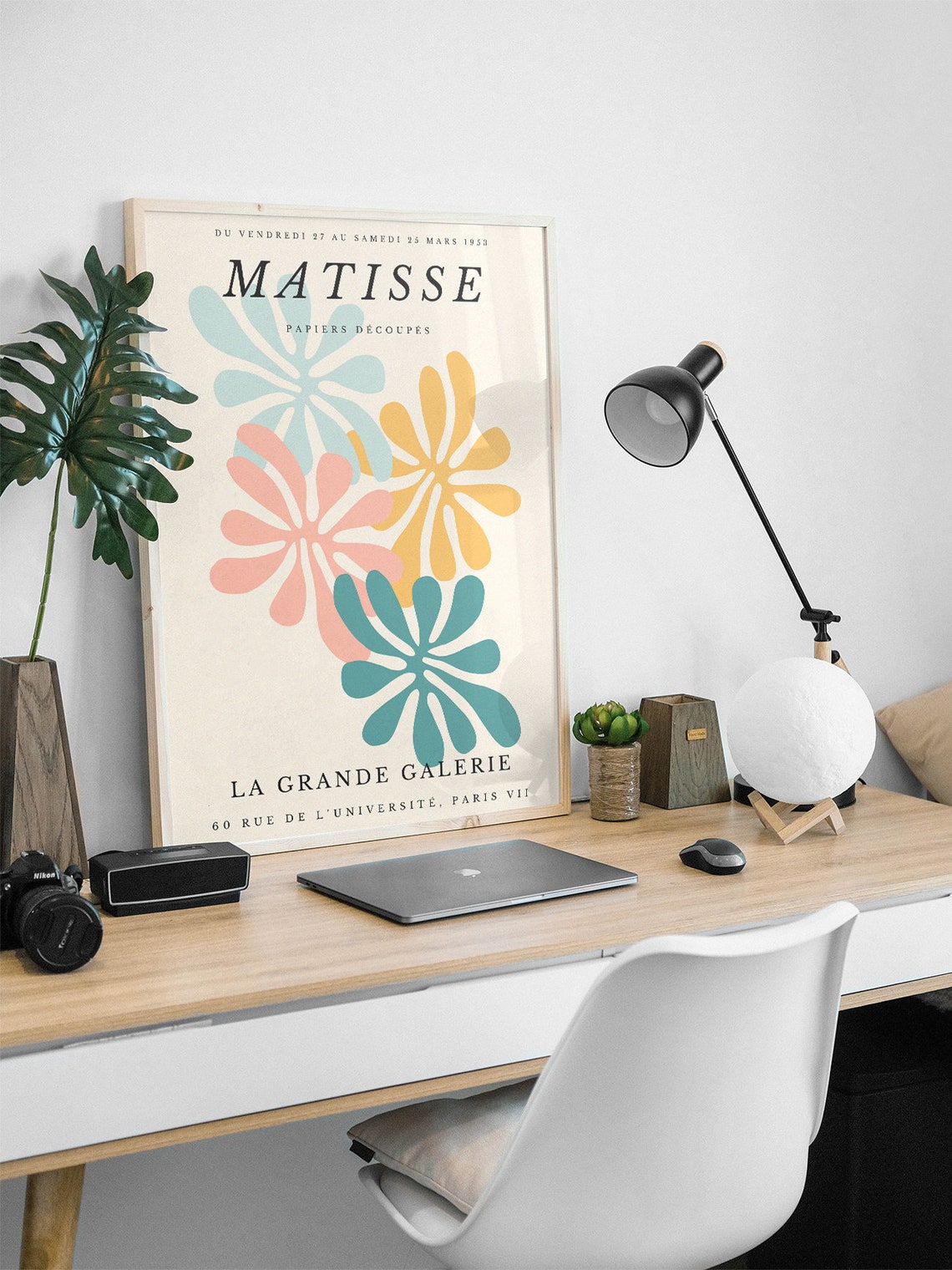 Henri Matisse Papiers Decoupes Colorful Cut Out Gallery Poster Paris - Image 2