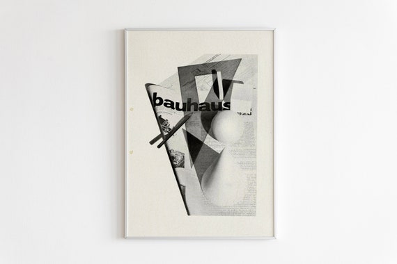 Bauhaus Print Bauhaus Exhibition Poster Bauhaus Art Poster Bauhaus Poster Bauhaus Exhibition Home Decor Art Exhibition Wall Decor