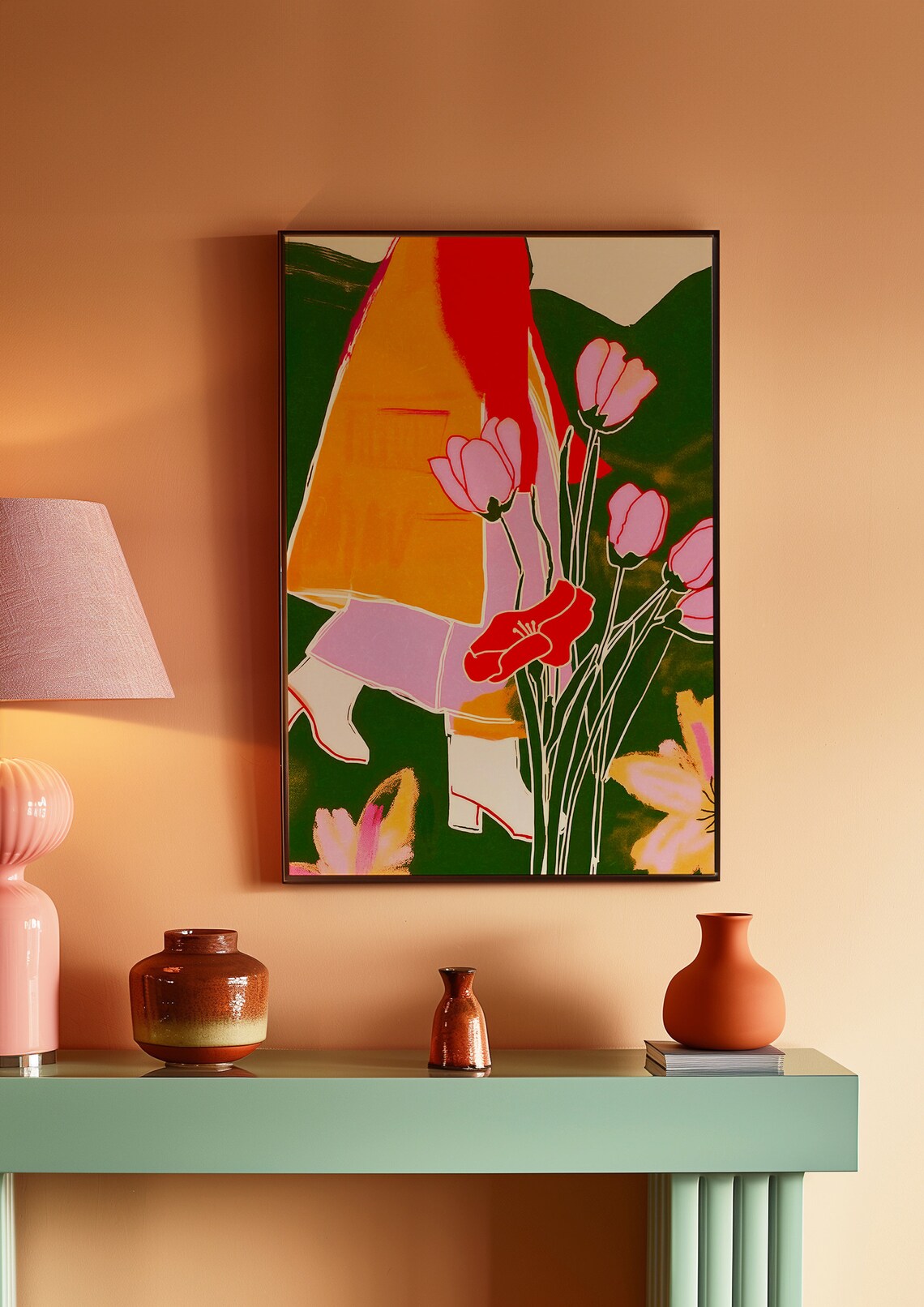 Kitsch Aesthetic Vintage 70s Retro Poster Print - Image 2