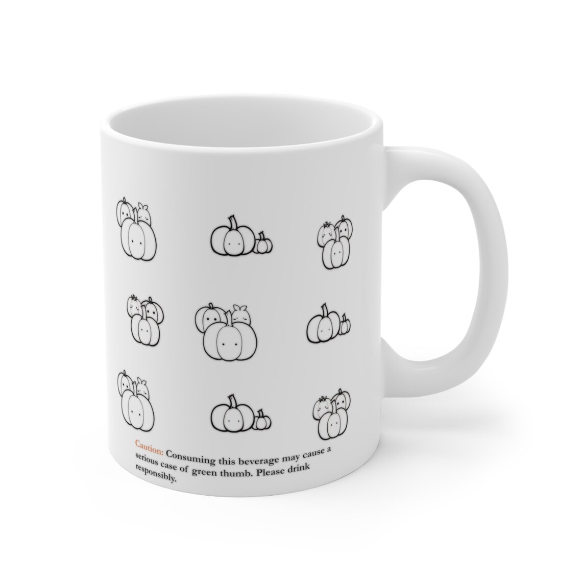 Spooky Pumpkin Halloween Mug For Coffee, Hot Chocolate - Image 3