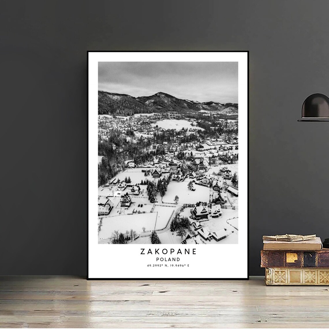 Zakopane Minimalist Travel Poster, Poland Art Print - Image 2