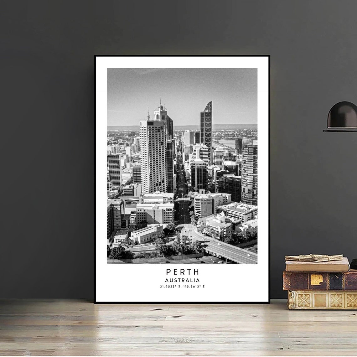 Perth Australia Minimalist Travel Poster - Image 2