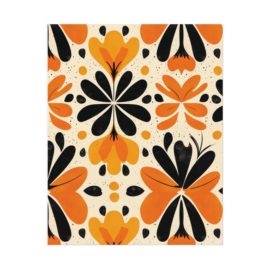 Boho Art Dcor Maximalist Wall Art Abstract Prints For Living Room Home Office Mid Century Modern Bold Dopamine Decor - Image 2