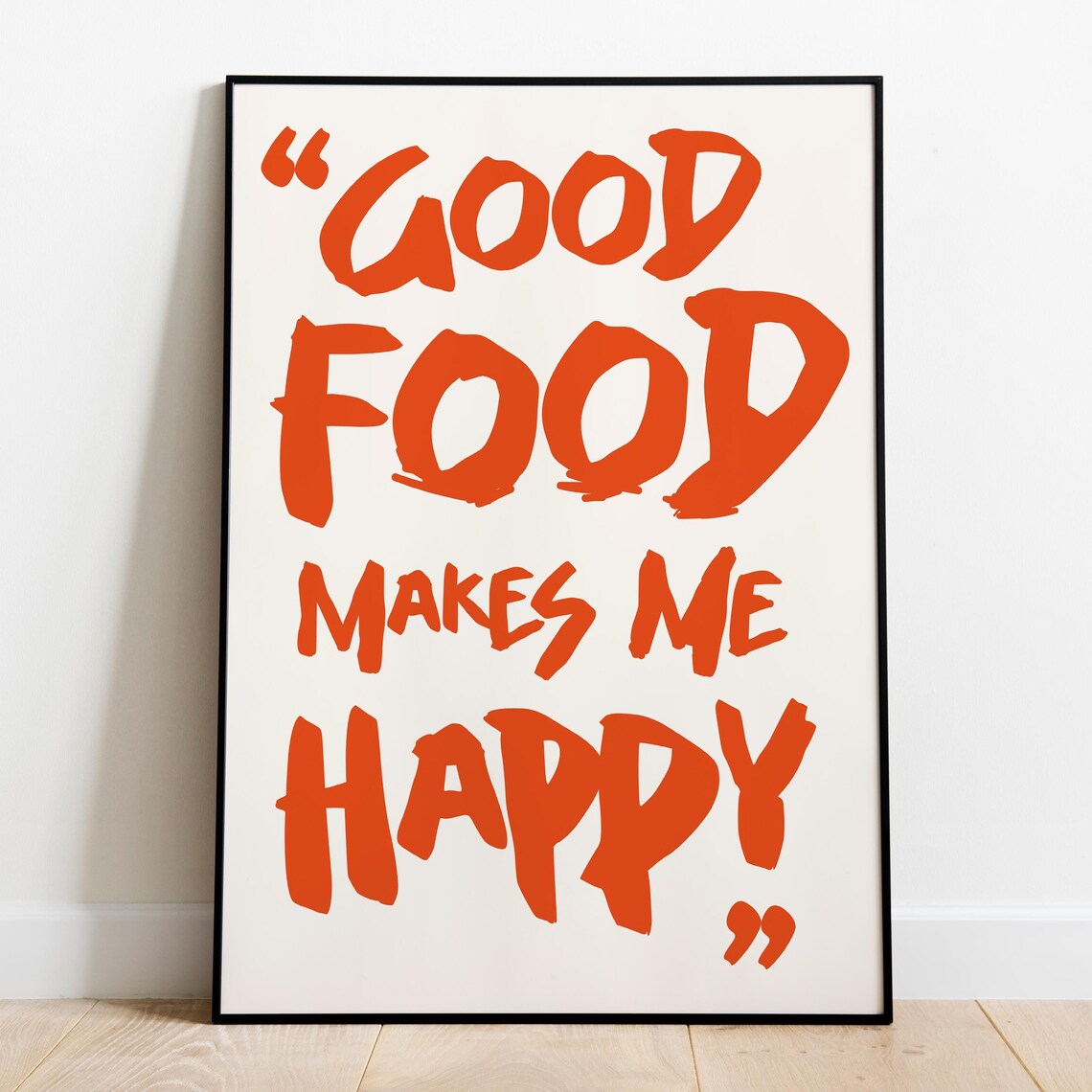 Kitchen Prints Typography Print Food Quote Poster Wall Art Trendy Wall Art Cute Kitchen Decor - Image 3