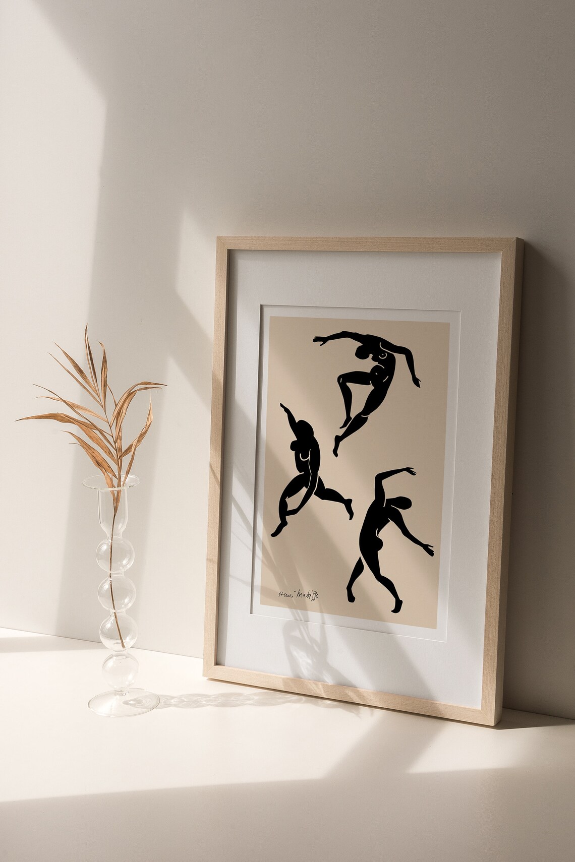Matisse Dancers Minimal Abstract Poster Print - Image 2