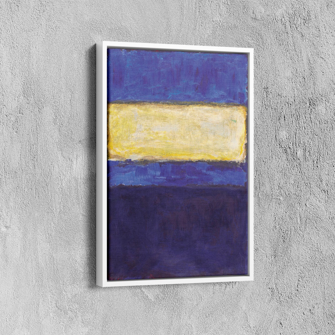 Mark Rothko Blue And Yellow Print Mark Rothko Extra Large Exhibition Poster Modern Art Expressionism Art Rothko Reproduction Art - Image 6
