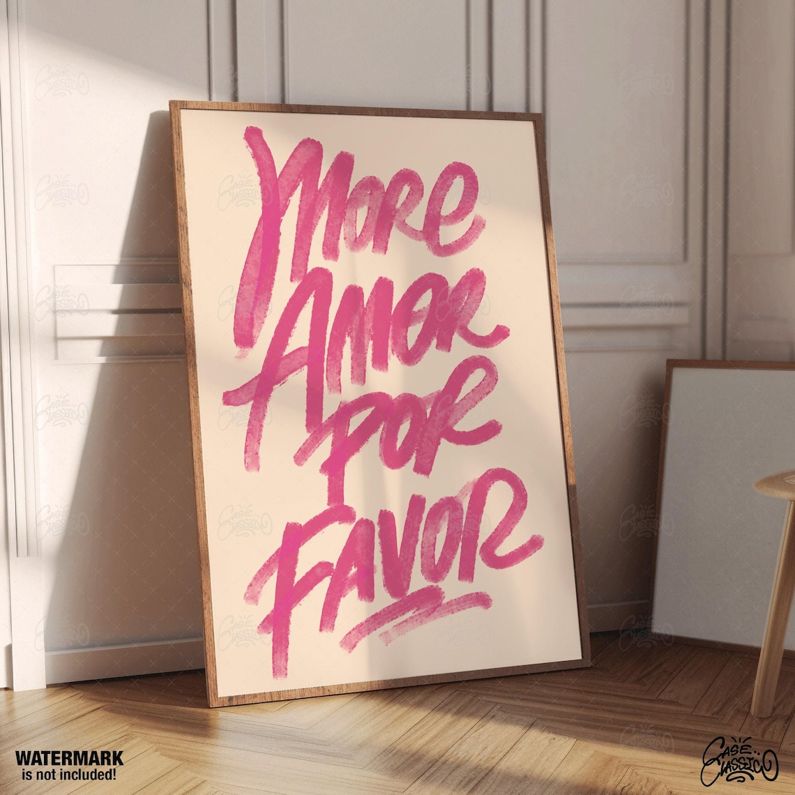 More Amor Por Favor Love Quote Print Indie Room Decor Typography Print Inspirational Wall Art Quote Print Aesthetic Room Decor
