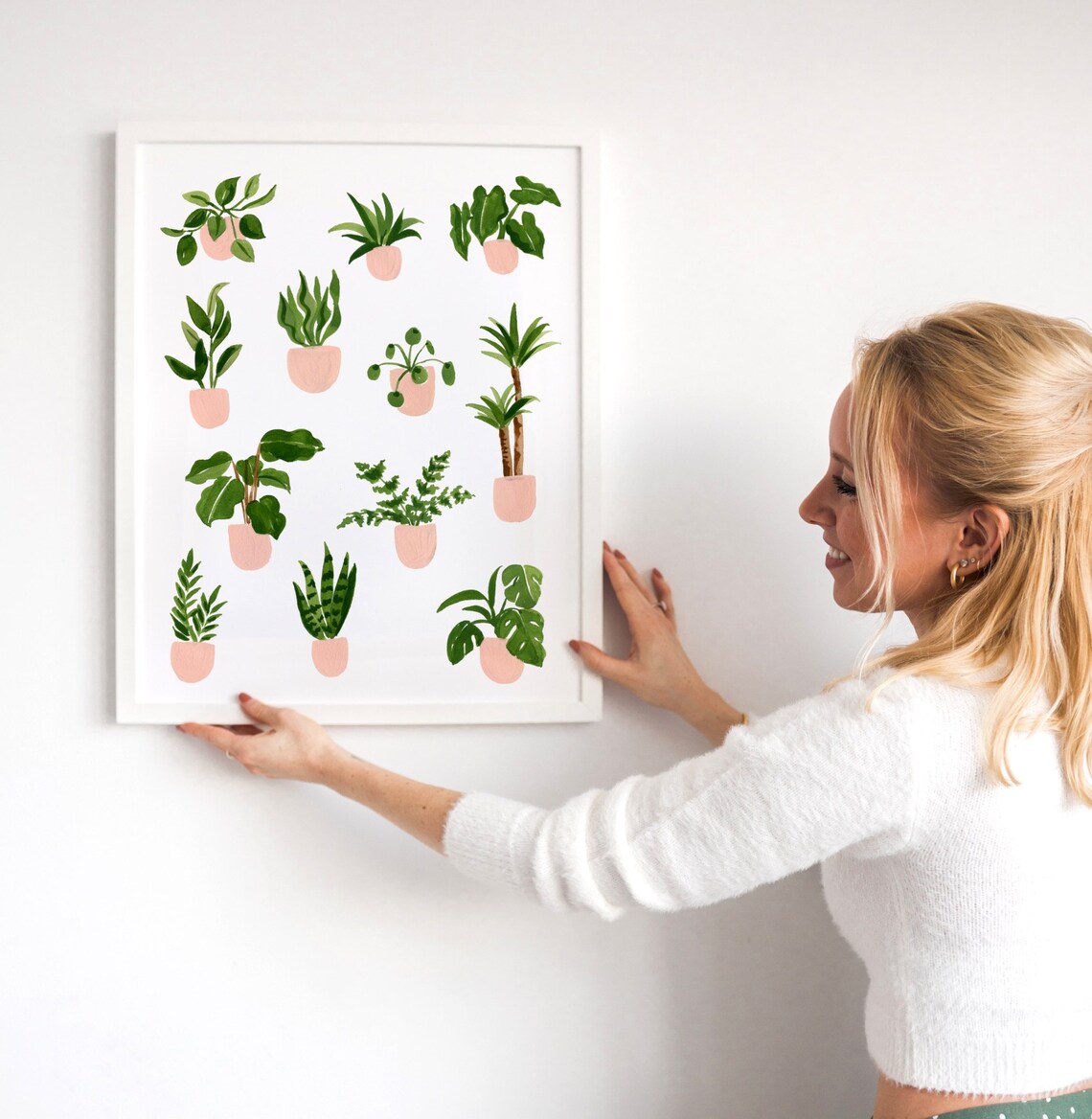 House Plants Botanical Wall Art, Sabina Fenn Art Print - Image 2