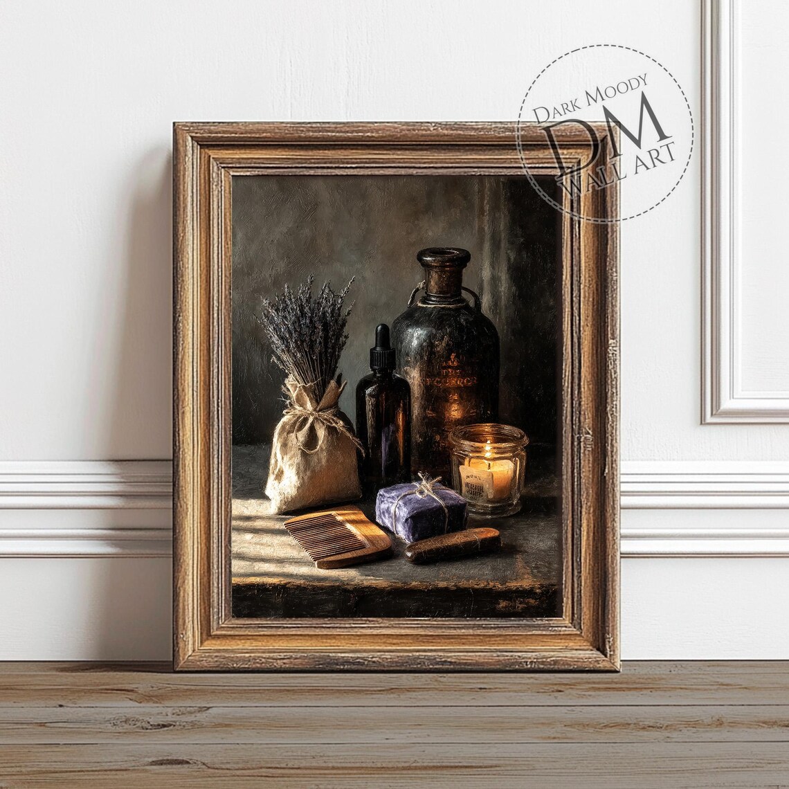 Vintage Apothecary Still Life Scene Art Print