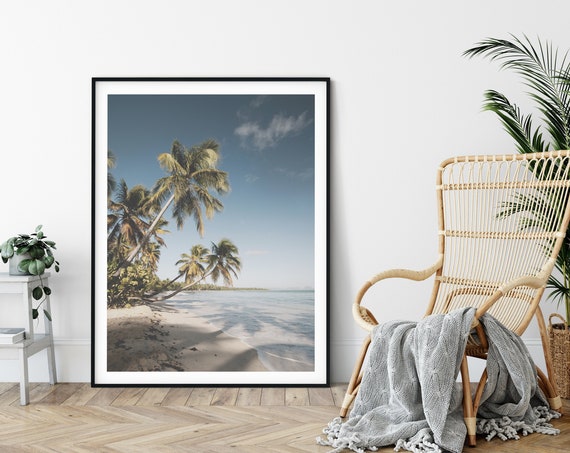 Palm Tree Print Palm Tree Photography Palm Tree Poster Palm Tree Wall Art California Wall Art Wall Art Home Decor Beach Boho Poster