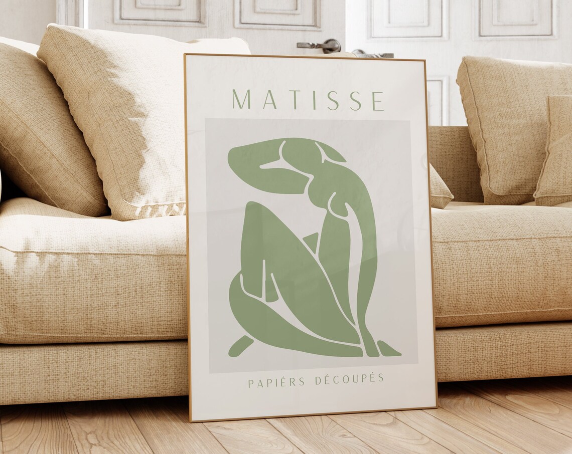 Henri Matisse Gallery Exhibition Art Print