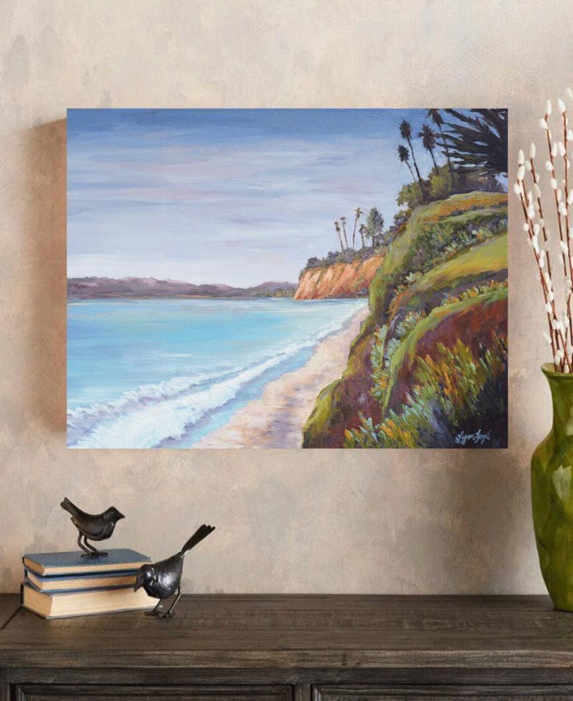 Santa Barbara Butterfly Beach, Wall Art Print - Image 5