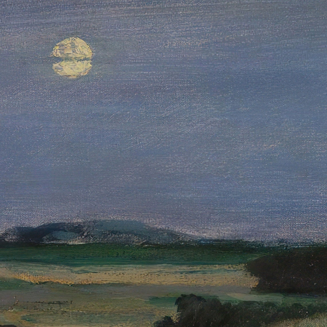 Eilif Peterssen Summer Night Sando Coastal Dusk Landscape Poster - Image 2
