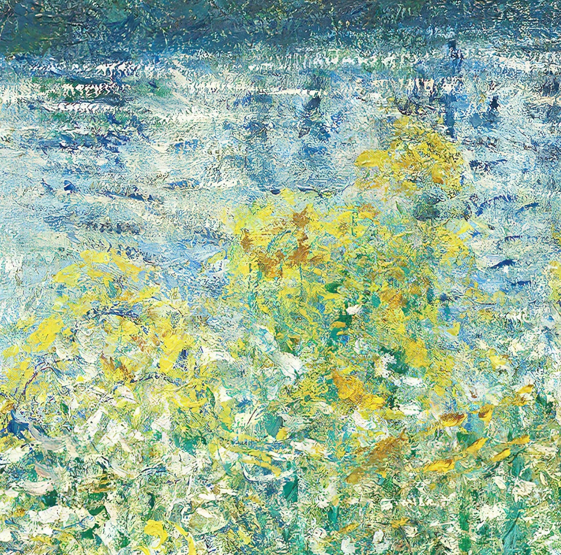 Claude Monet Bank of the Seine Vetheuil River Landscape Poster - Image 2