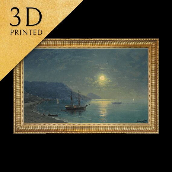 Evening In Crimea, Ivan Aivazovsky-Inspired Art Print