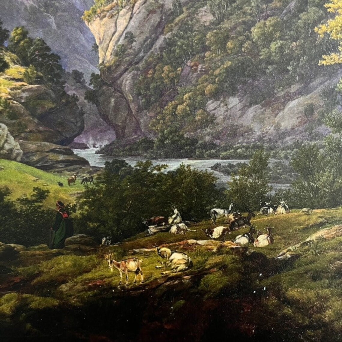 Johan Christian Dahl Stalheim Norwegian Mountain Valley Poster - Image 2