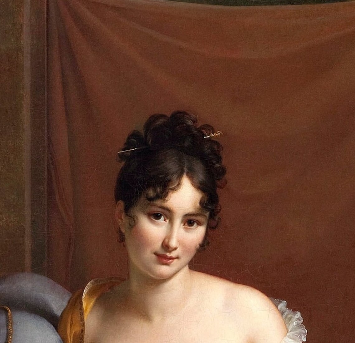 Juliette Rcamier, Oil-Painting-Style Art Print - Image 3
