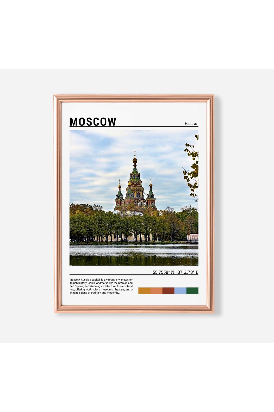 Moscow Print Moscow Poster Moscow Wall Art Moscow Travel Moscow Art Moscow Photo Moscowrussia