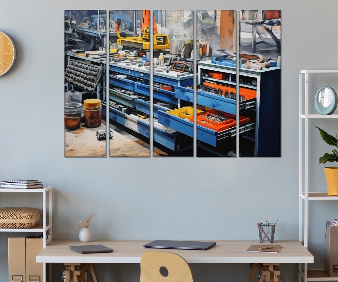 Workshop Wall Art, Mechanic Gift - Image 2