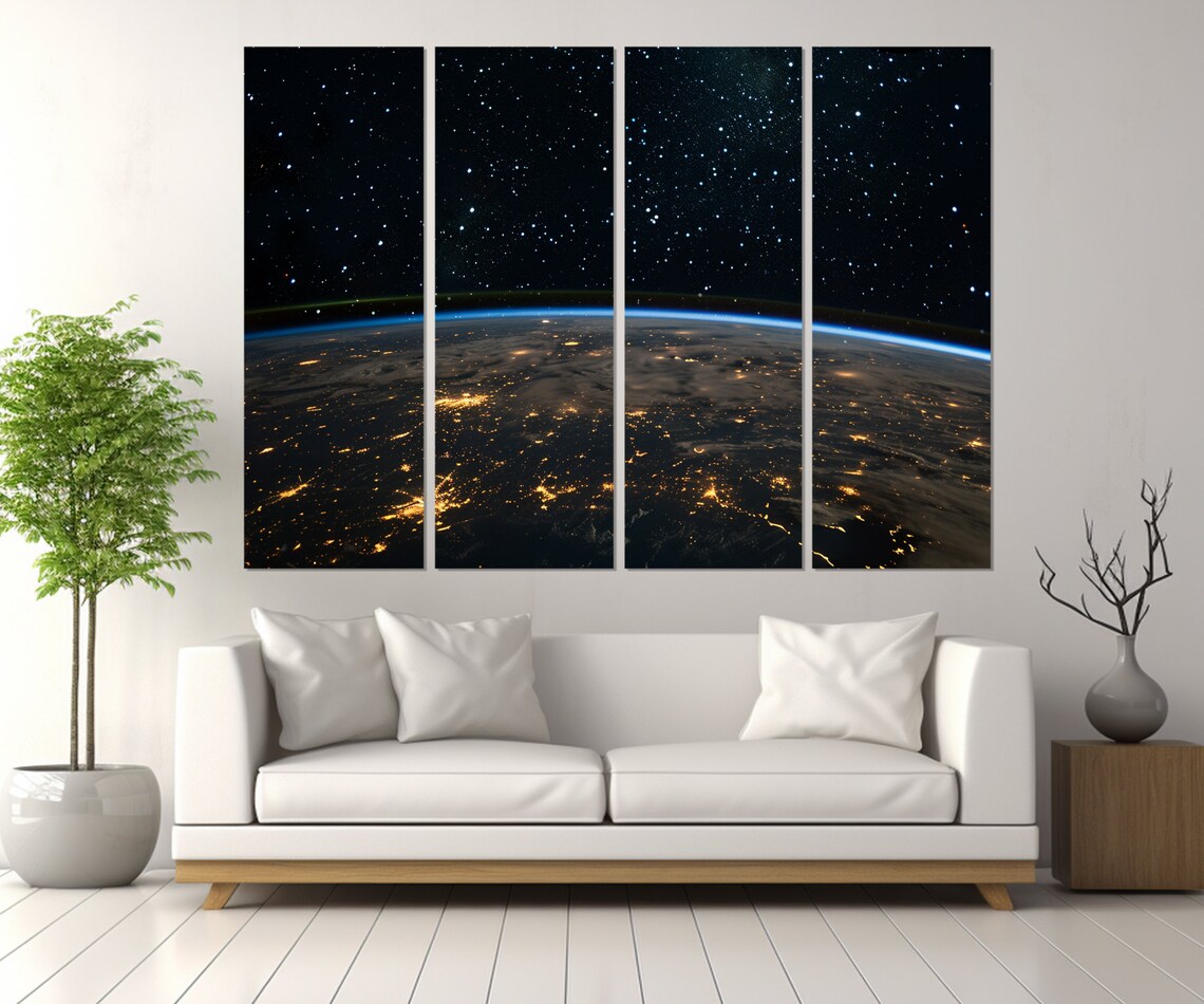 Abstract Universe Space Stars Art Print, Celestial - Image 2