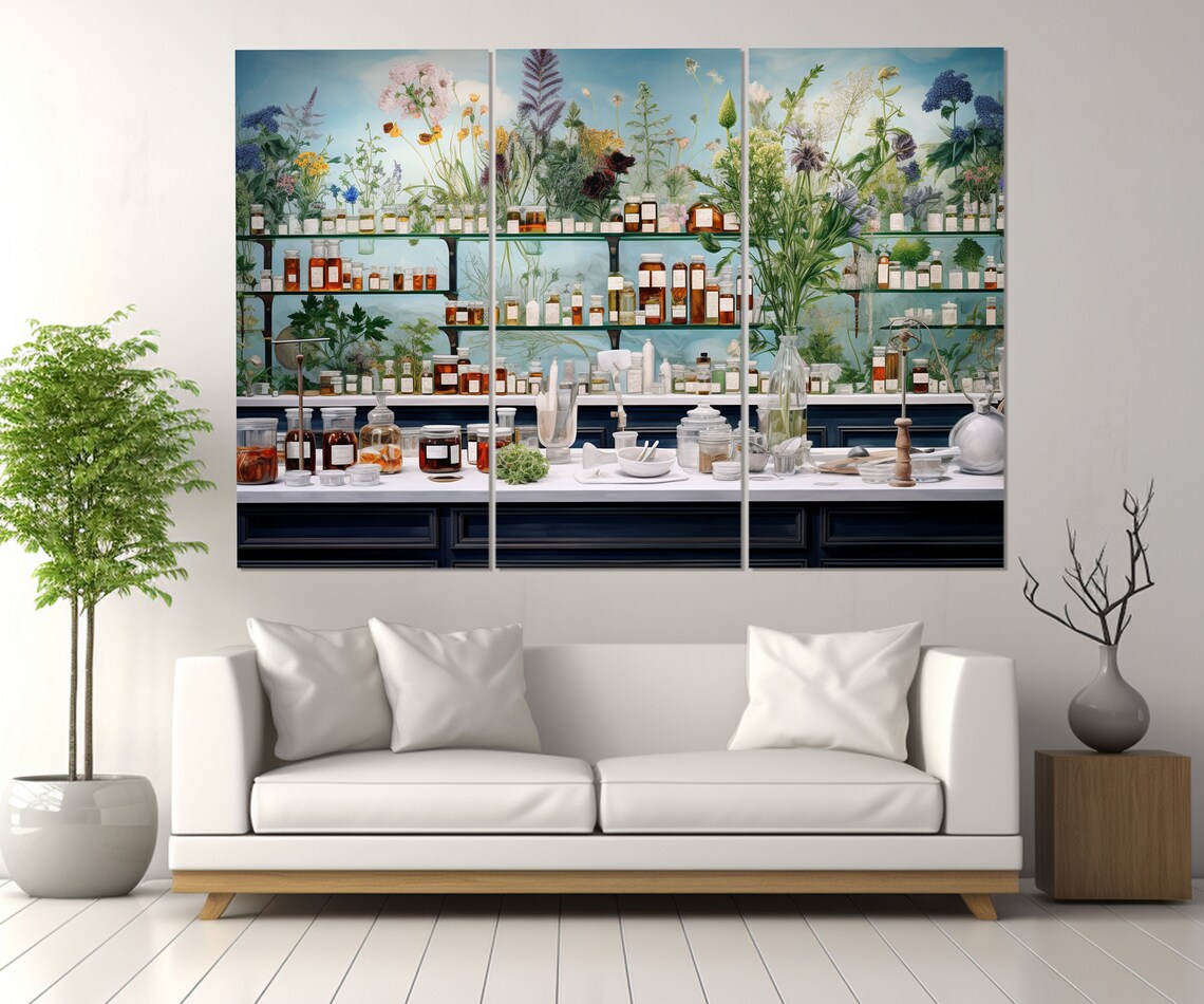 Pharmacy Wall Art Print, Pharmacist Gift Decor - Image 3
