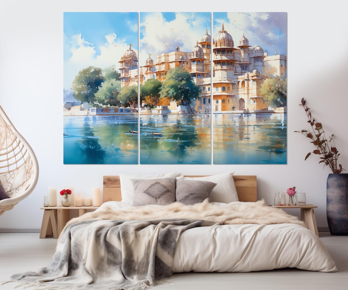 Udaipur City Palace Abstract Art Print, India - Image 4